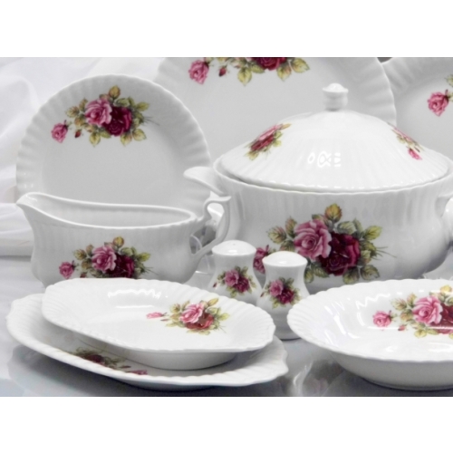 Półmisek owalny 24 cm dek: 900 Eden Rose IWONA