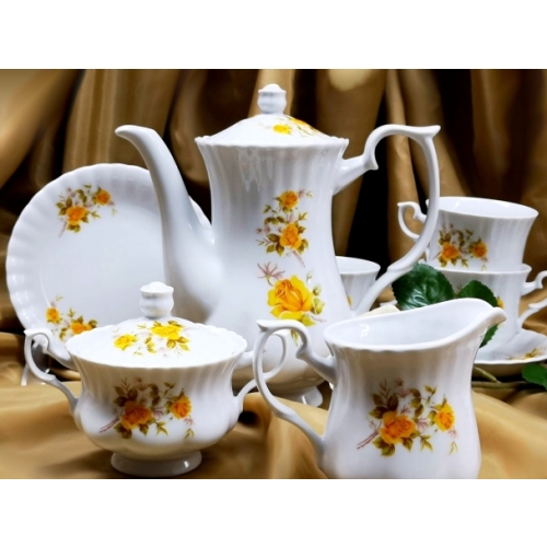 Imbryk do kawy 1200 ml dek: 973 Golden Rose IWONA