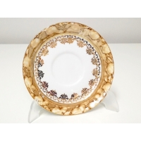 Spodek 16 cm Brown & Gold IWONA 12/12