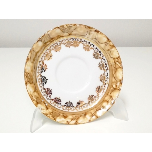 Spodek 16 cm Brown & Gold IWONA 12/12
