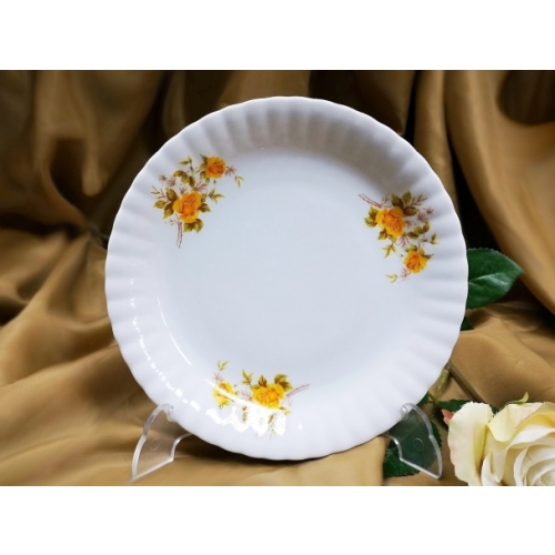 Komplet talerzy dla 6 osób / 18 części dek: 973 Golden Rose IWONA