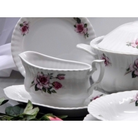 Serwis obiadowy dla 12 osób / 45 części dek: 873 Red Roses IWONA
