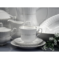 Serwis do kawy dla 6 osób / 12 części dek: 074 Platynowa Linia IWONA GIFT BOX