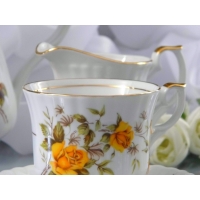 Serwis do kawy dla 12 osób / 39 części dek: 097 Golden Rose IWONA