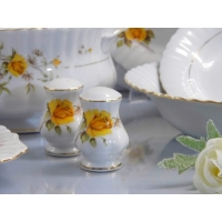 Serwis obiadowo-kawowy dla 12 osób / 108 części dek: 097 Golden Rose IWONA