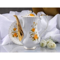Serwis obiadowo-kawowy dla 12 osób / 108 części dek: 097 Golden Rose IWONA