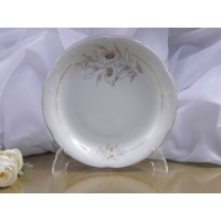 Talerz płytki 19 cm dek: 020 Margaretka Złota KAMELIA