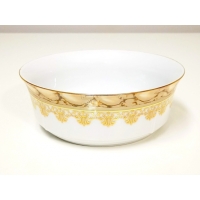 Salaterka cylindryczna 13 Brown & Gold KAMELIA