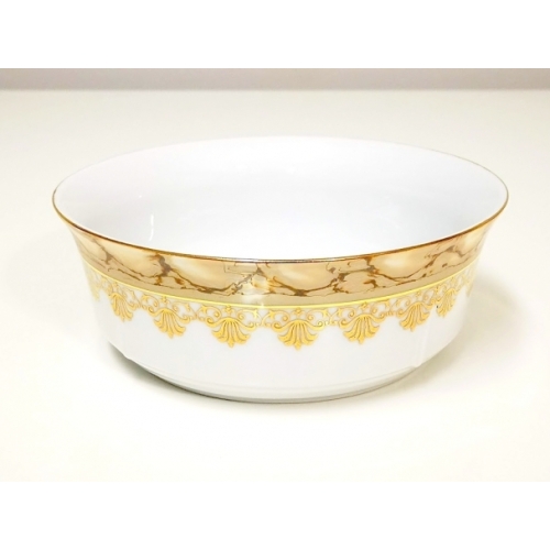 Salaterka cylindryczna 13 Brown & Gold KAMELIA