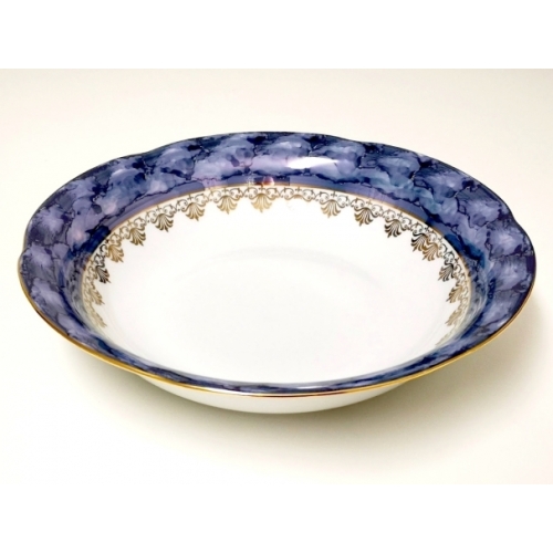 Salaterka okrągła 26 Blue & Gold KAMELIA