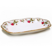 Półmisek głęboki 28 cm dek: 001 Róża Złota KAMELIA