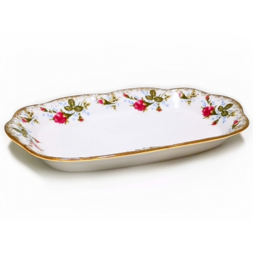 Półmisek głęboki 28 cm dek: 001 Róża Złota KAMELIA
