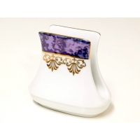 Serwetnik Blue & Gold KAMELIA