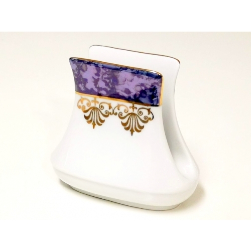 Serwetnik Blue & Gold KAMELIA