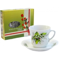 Serwis do kawy dla 6 osób / 12 części dek: 800 Konwalia KAMELIA GIFT BOX