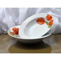 Salaterka okrągła 23 cm dek: 088 Tulipan ASTRA
