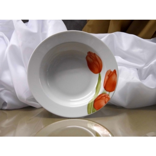 Salaterka okrągła 23 cm dek: 088 Tulipan ASTRA