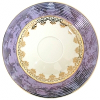 Talerz płytki 19 Blue & Gold NINA 12/12  WYPRZEDAŻ