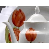 Imbryk 1100 ml dek: 088 Tulipan ASTRA