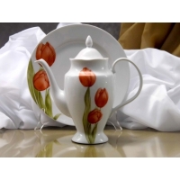 Imbryk 1100 ml dek: 088 Tulipan ASTRA