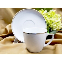 Serwis do kawy 6/12 dek: 728 Platynowy Pasek BEATA/DOROTA