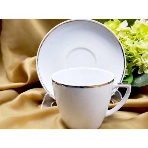 Serwis do kawy 6/12 dek: 728 Platynowy Pasek BEATA/DOROTA
