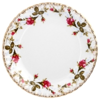 Talerz płytki 26 cm dek: 001 Róża Złota IWONA