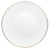 Talerz płytki 26 cm dek: 3612 Złota Linia DALIA