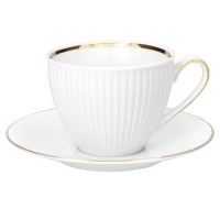 Serwis do kawy dla 6 osób / 12 części dek: 3612 Złota Linia DALIA