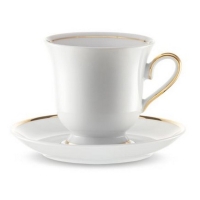 Serwis do kawy dla 6 osób / 22 części dek: G067 Złota Wstęga ASTRA