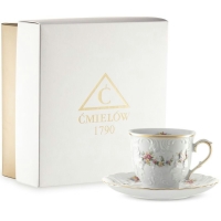 Filiżanka ze spodkiem 250 ml dek: G742 ROCOCO GIFT BOX