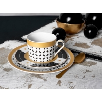 Serwis do kawy dla 1 osoby / 3 części G890 Pierrot JENNY GIFT BOX