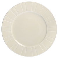 Talerz płytki 27 cm dek: GL04 Waniliowa OKTAWA