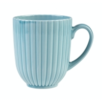 Kubek 350 ml dek: K600 Turkusowa DAISY komplet 6/6