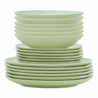 Serwis obiadowy 6/18 dek: KD00 Limonkowe HANAMI