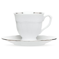 Serwis obiadowo-kawowy dla 12 osób / 96 części dek. G237 Platynowa Linia MARIA TERESA