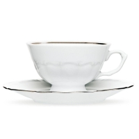 Serwis do herbaty dla 12 osób / 39 części Platynowa Linia fason MARIA TERESA