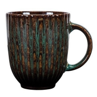 Kubek 350 ml dek: S010 Ceramika Stoneware JADE