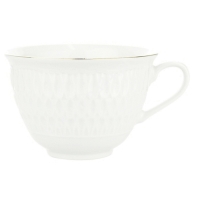 Filiżanka śniadaniowa 350 ml dek: 3604 Złota Linia SOFIA