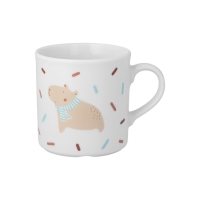 Zestaw śniadaniowy dla dziecka 1/4 dek: W049 Kapibara KUBUŚ