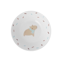 Zestaw śniadaniowy dla dziecka 1/4 dek: W049 Kapibara KUBUŚ