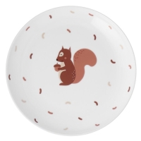 Zestaw śniadaniowy dla dziecka 1/4 dek: W050 Wiewiórka KUBUŚ