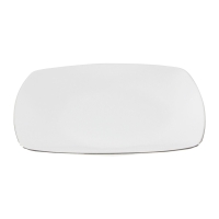 Talerz płytki 25,5 cm dek: 9718 Platynowa Linia AKCENT