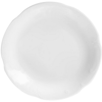 Talerz płytki 32 cm dek: C000 Biała KAMELIA