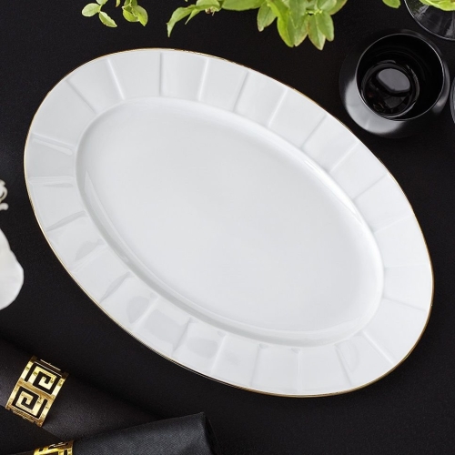 Półmisek owalny 24 cm dek: 3610 Złota OKTAWA