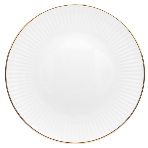 Talerz płytki 26 cm dek: 3612 Złota Linia DALIA