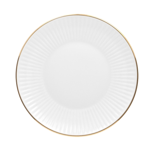 Salaterka okrągła 26 cm dek: 3612 Złota Linia DALIA