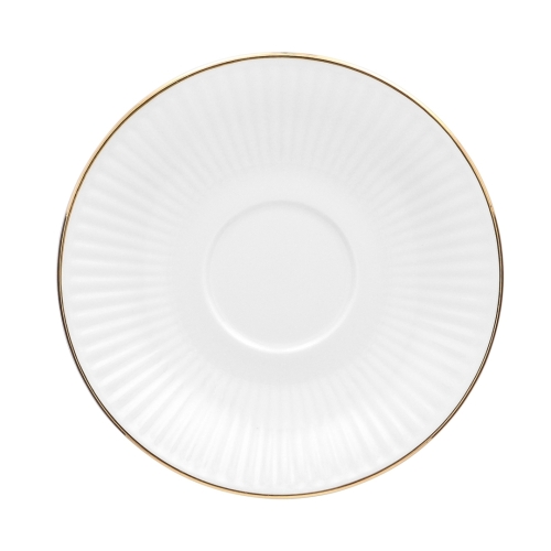 Spodek pod filiżankę 15,7 cm dek: 3612 Złota Linia DALIA