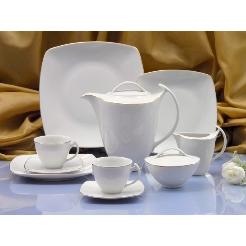 Imbryk do kawy 1400 ml dek: 3603 Złota Linia AKCENT