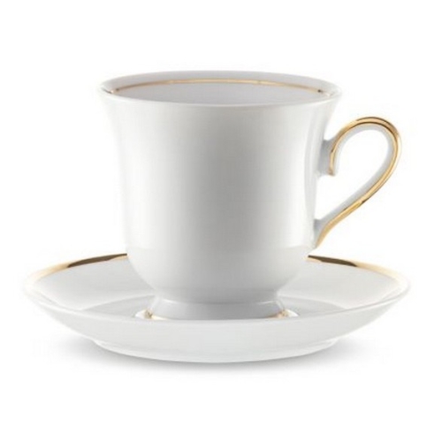 Serwis do kawy dla 6 osób / 22 części dek: G067 Złota Wstęga ASTRA